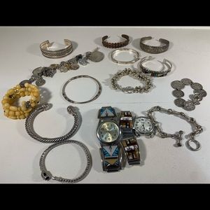 Silver and Gold Jewelry